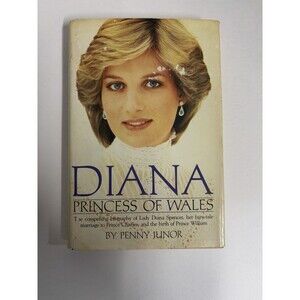 Diana Princess Of Whales Biography By Penny Junor Hardback